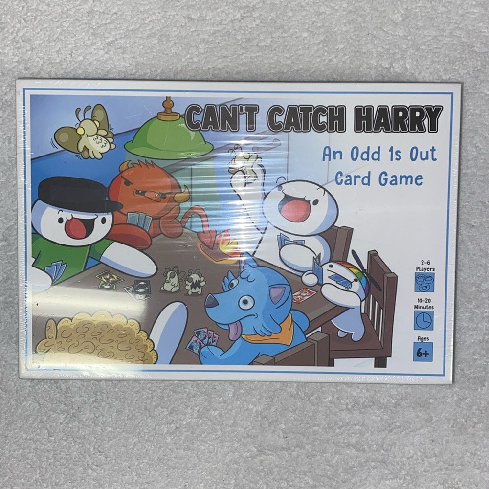 NWT Can’t Catch Harry an odd 1s out card game